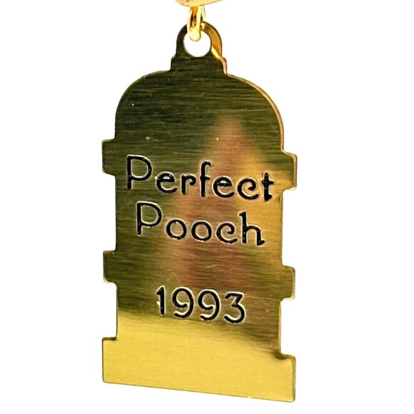 Hallmark Keepsake Special Dog Ornament Photo Holder 1993 Dog Bone Treat Hydrant - Picture 3 of 5